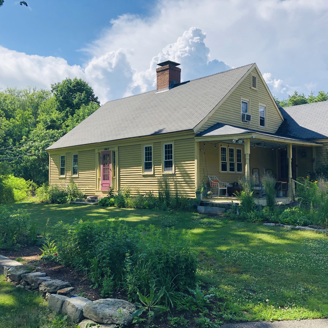 Front garden in June, MHLA flower farm, Strafford NH